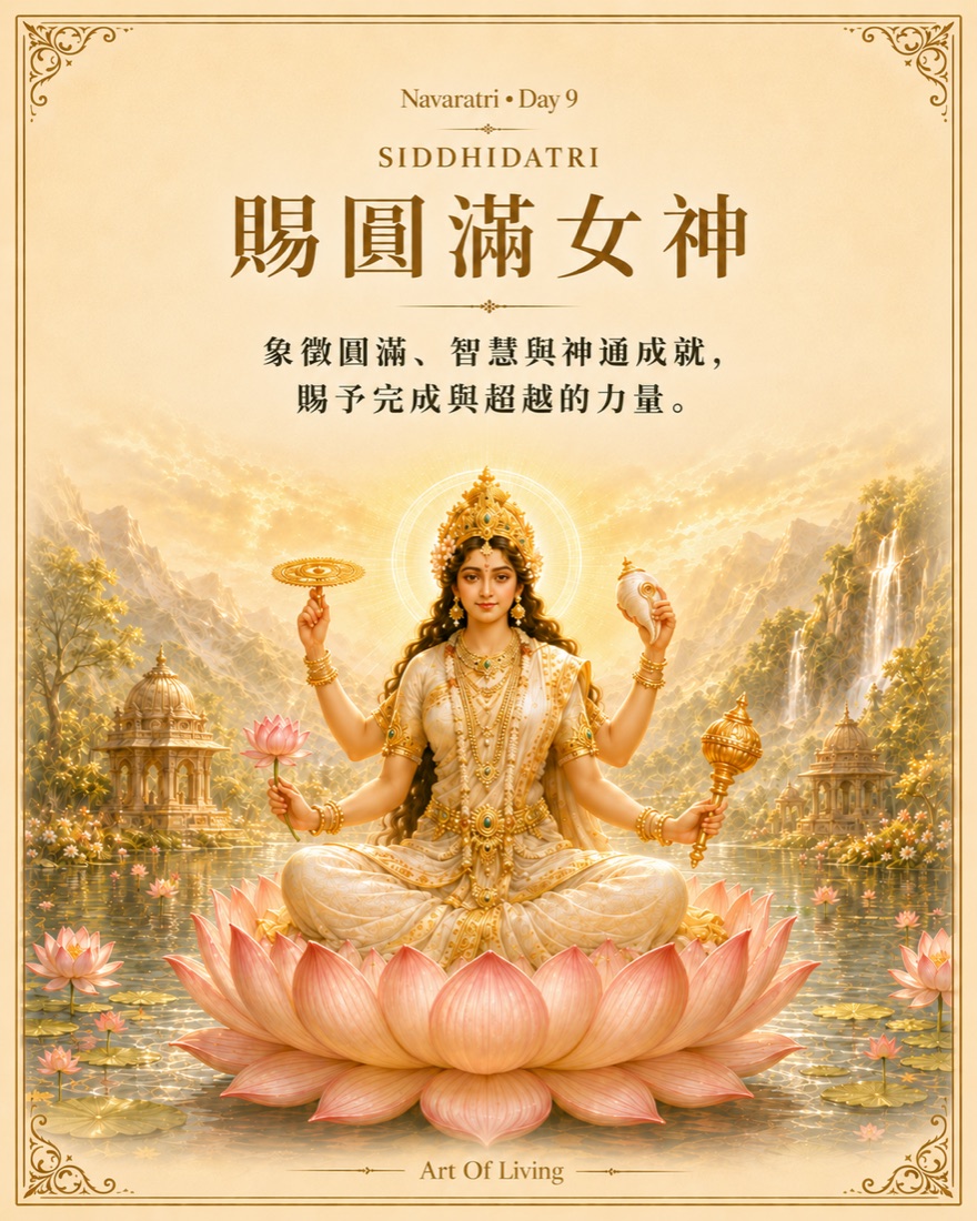 賜圓滿女神 Siddhidatri